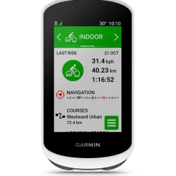Garmin Edge Explore 2 Power Mount Bundle GPS Cycling Computer - wit