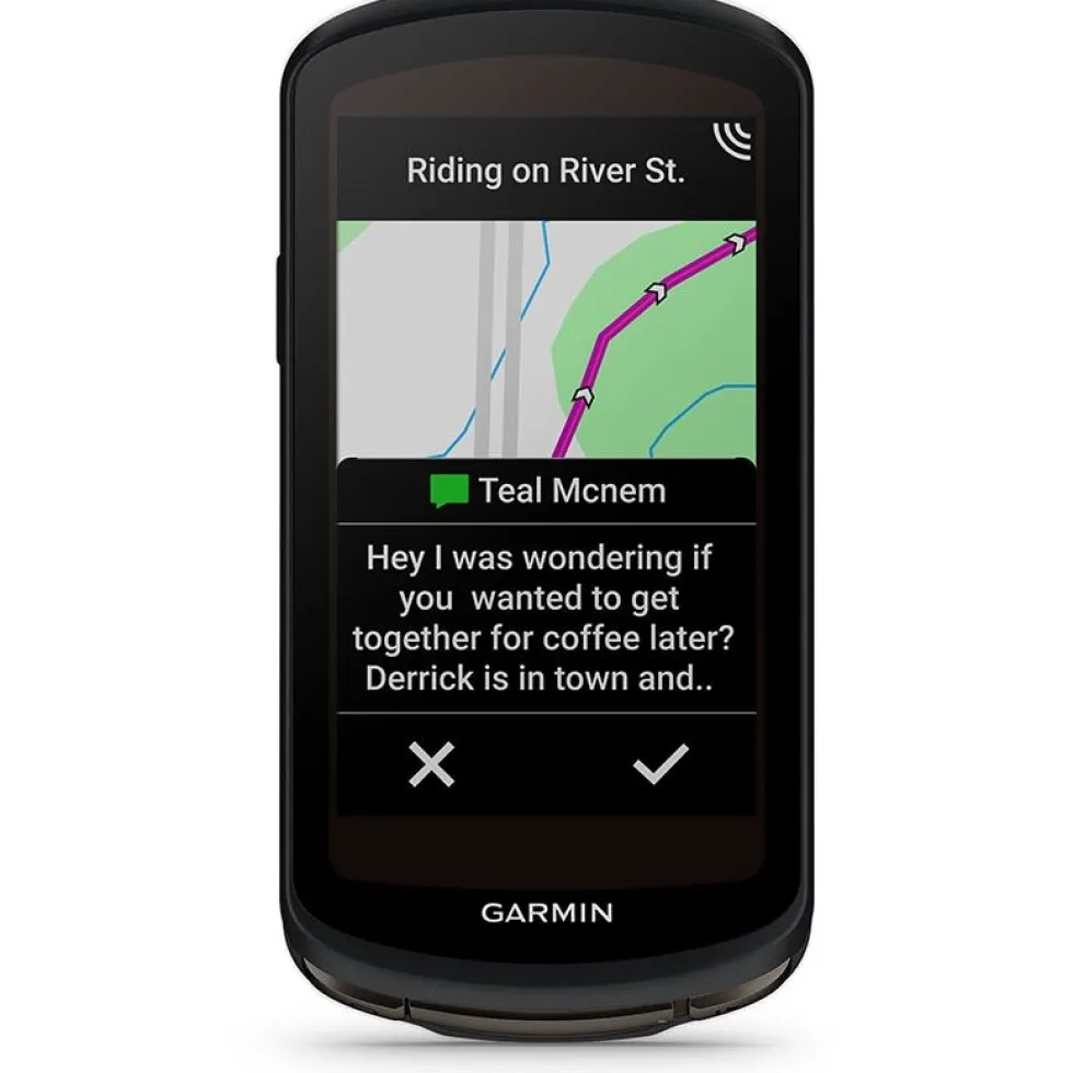 Garmin Edge 1040 Solar GPS Cycling Computer - black