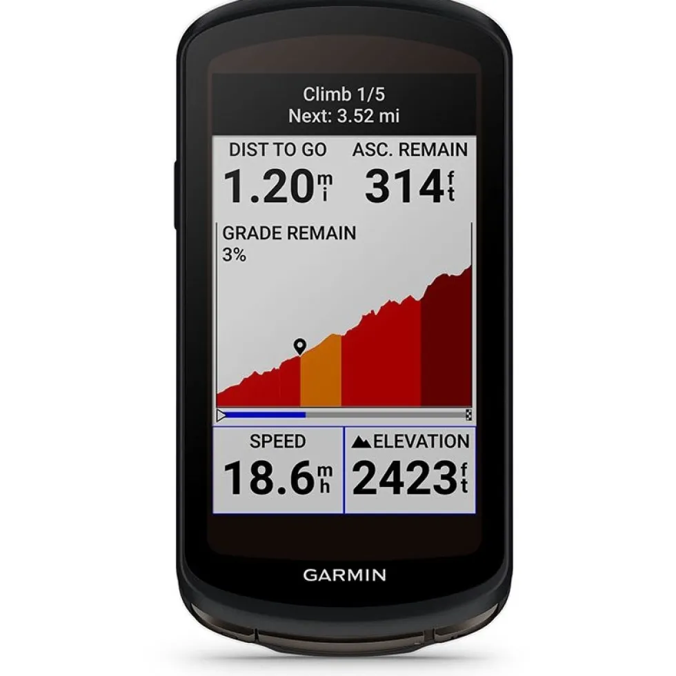 Garmin Edge 1040 Solar GPS Cycling Computer - black