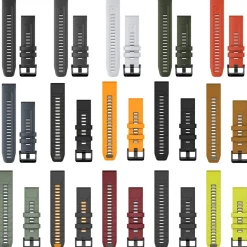Sporthorloges|Sporthorloges < Garmin QuickFit 22 Watch Band for Fenix 5/6/7/8 - 47mm, Forerunner 745/935/945/965, Epix, Instinct - Silicone