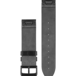Garmin QuickFit 22 Watch Band for fenix 5/6 / Forerunner 935/945 / Instinct - Black Perforated Leather - 010-12500-02