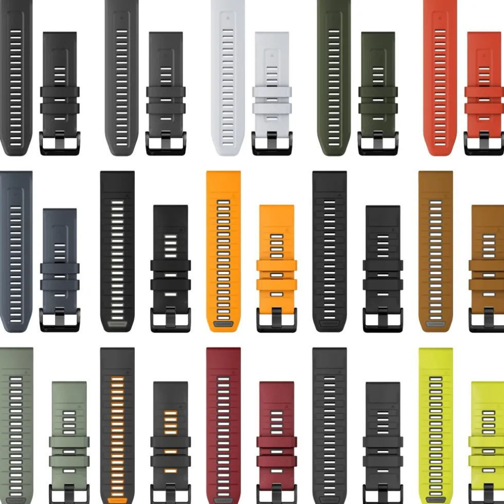 Garmin QuickFit 26 Watch Bands for Fenix 3/5X/6X/7X/8 - 51 mm, Enduro - Silicone