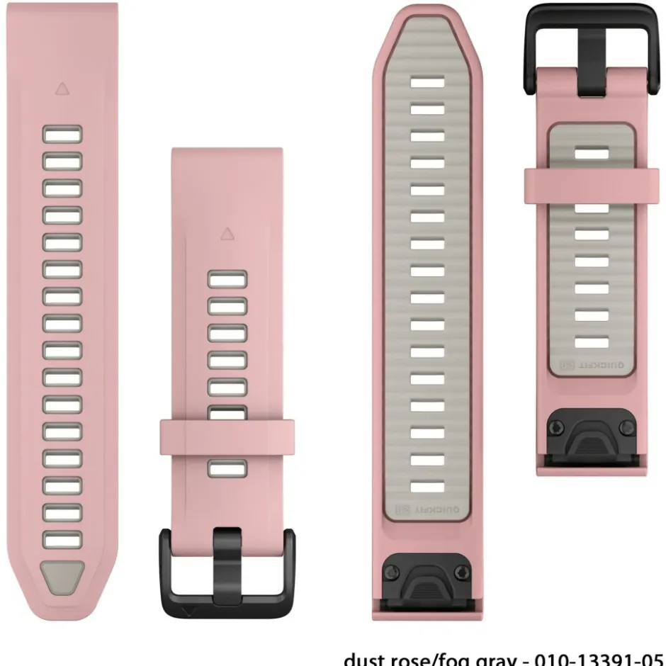 Sporthorloges|Sporthorloges < Garmin QuickFit 20 Watch Bands for Fenix 5S/6S/7S/8 - 43mm - Silicone