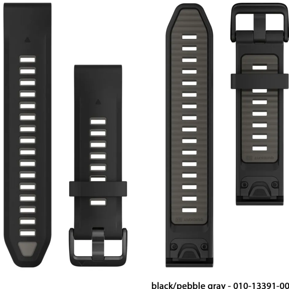 Sporthorloges|Sporthorloges < Garmin QuickFit 20 Watch Bands for Fenix 5S/6S/7S/8 - 43mm - Silicone