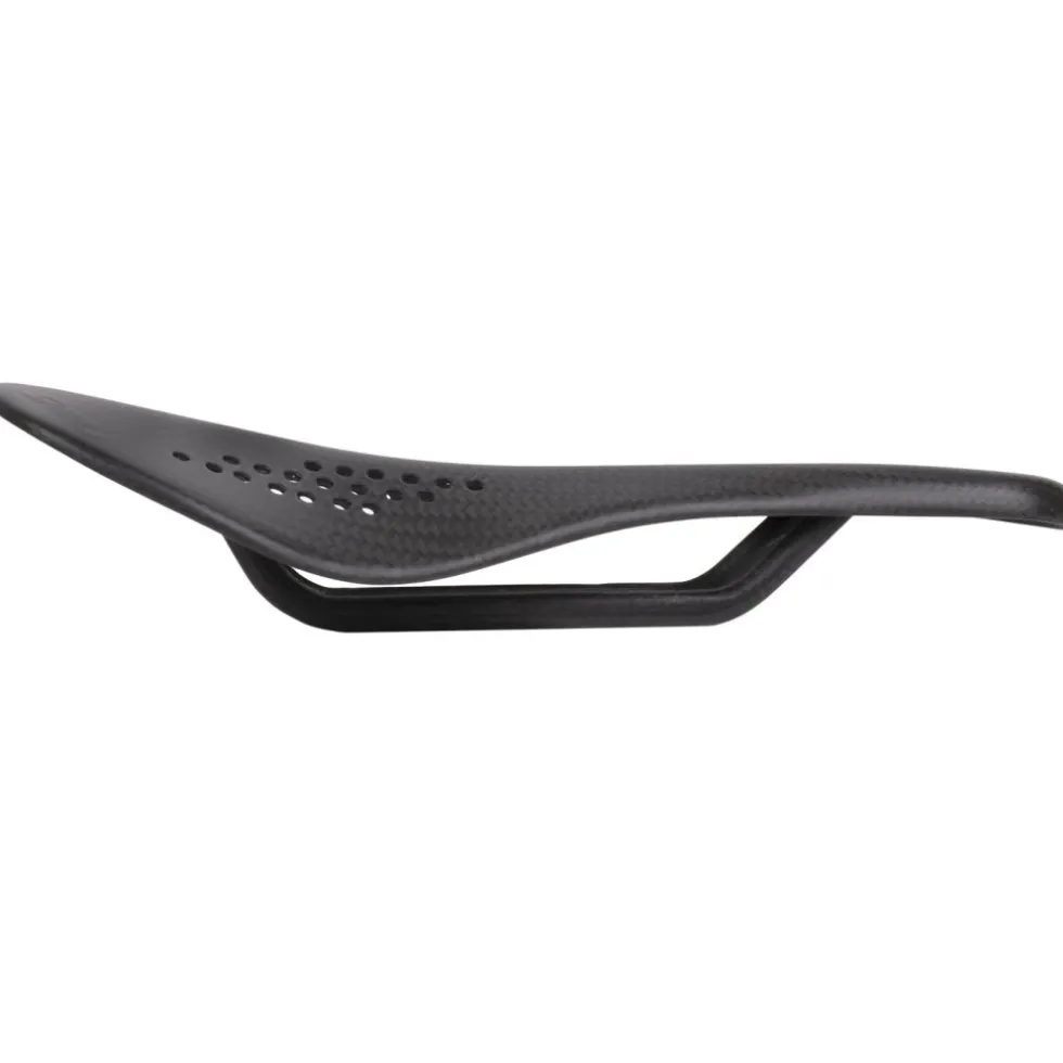 Gelu P3 Carbon Saddle with Punctured Top - black Logos