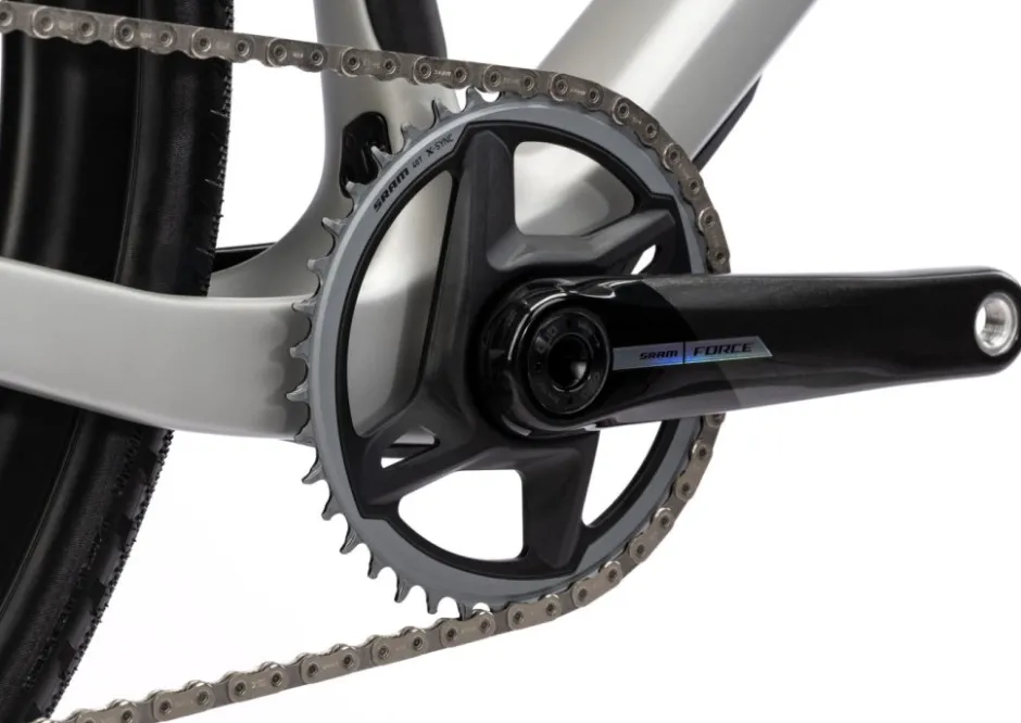 Race Gravelbikes < Ghost AKET CF LTD - Carbon Gravel Bike - 2025 - myteriou grey / ilver - gloy