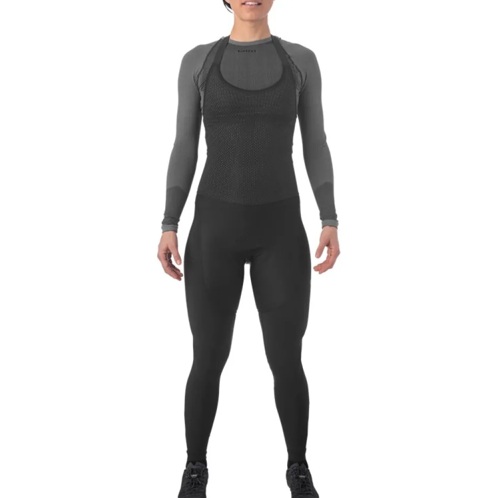 Giro Chrono Thermal Halter Fietsbroek met bretels Dames - zwart