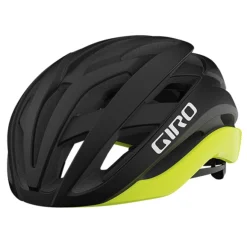 Giro Cielo MIPS Helm - zwart mat/lichtgeel