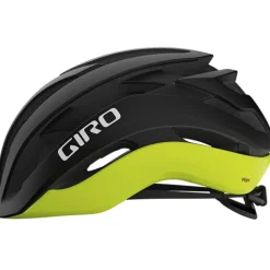 Giro Cielo MIPS Helm - zwart mat/lichtgeel