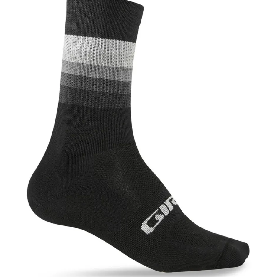 Fietssokken < Giro Comp Racer High Rie okken - black heatwave