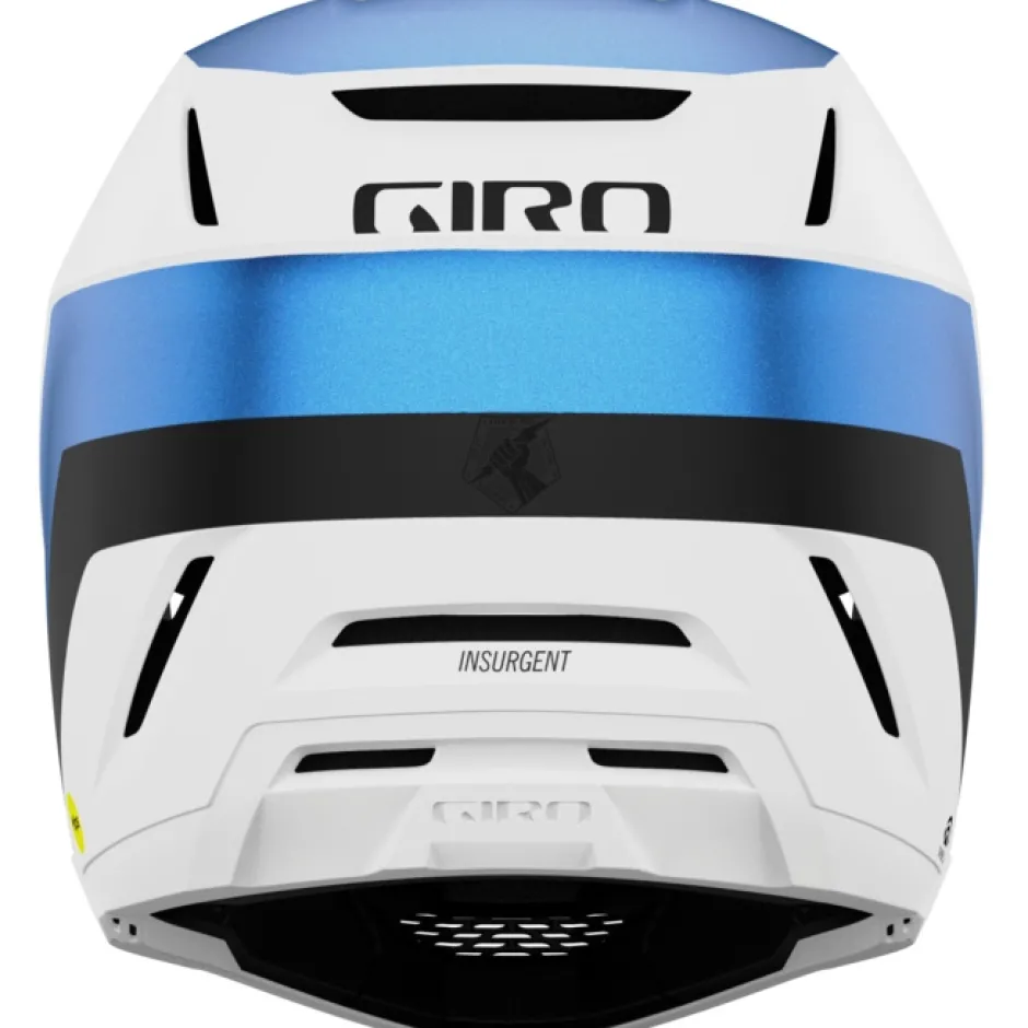 Mtb-Helmen|Downhill Helmen < Giro Insurgent Spherical Integraalhelm - matte white/ano blue