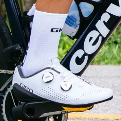 Klikschoenen|Wielrenschoenen < Giro Regime Racefietsschoenen Heren - wit