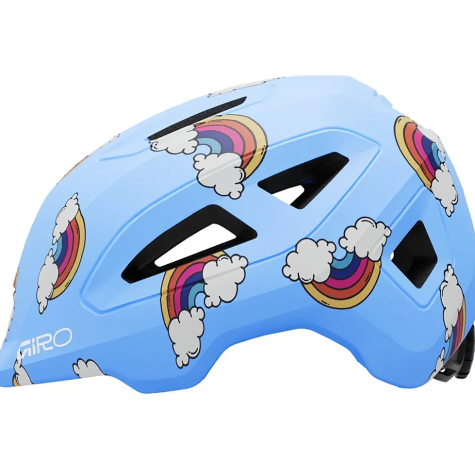 Helmen Kinderen < Giro camp II Kinder-Fiethelm - matte multi rainbow