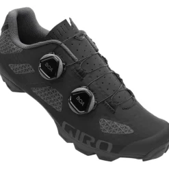 Giro Sector MTB Schoenen Dames - black/dark shadow