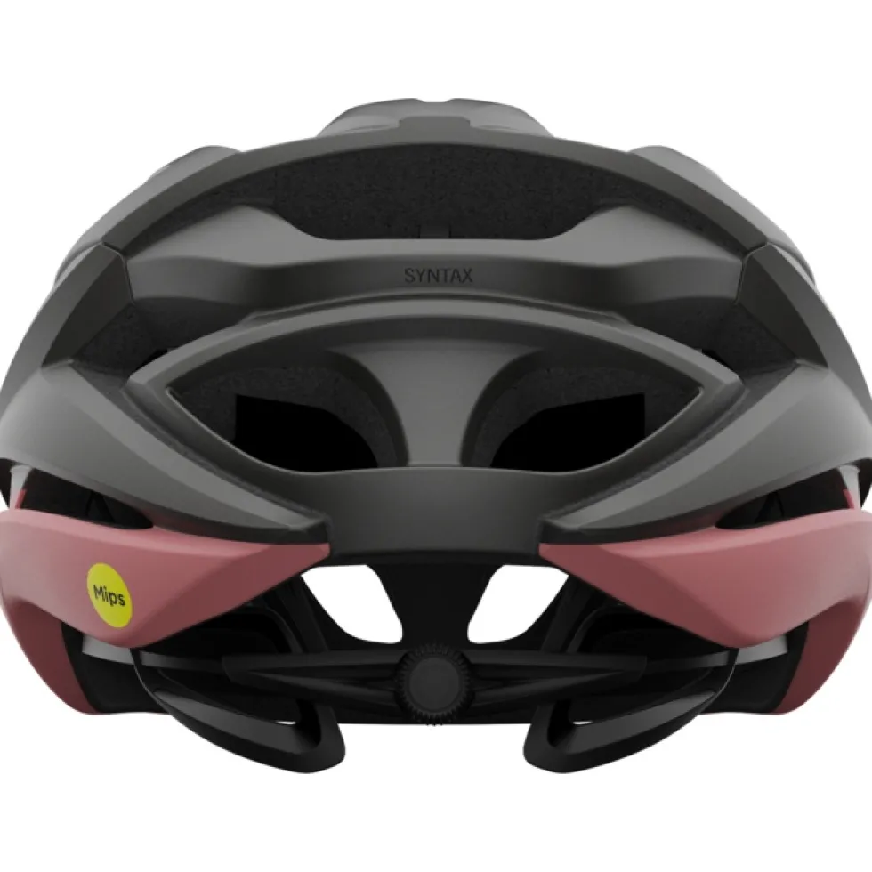 Giro Syntax MIPS Racefietshelm - matte metallic coal/dusty rose