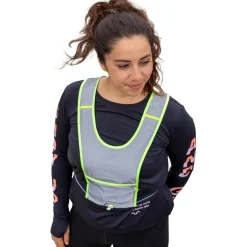 Gofluo Pace Bodyglower Hardloopvest - Grey reflective