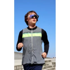 Accessoires < Gofluo Roan Bodygower Veiigheidvet - Grey Refective