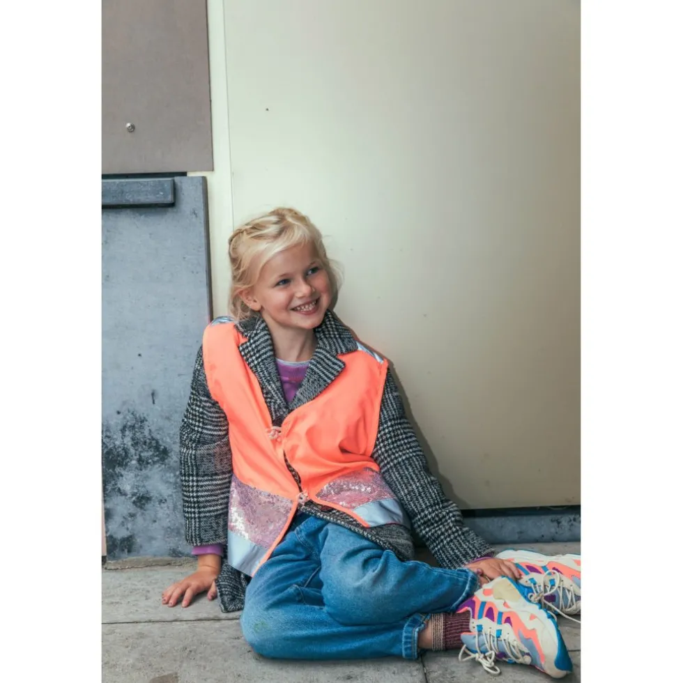 Gofluo Gloria Bodyglower Veiligheidsvest Kinder - Coral