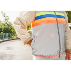 Gofluo Manhattan Bodyglower Veiligheidsvest Dames - Grey Reflective