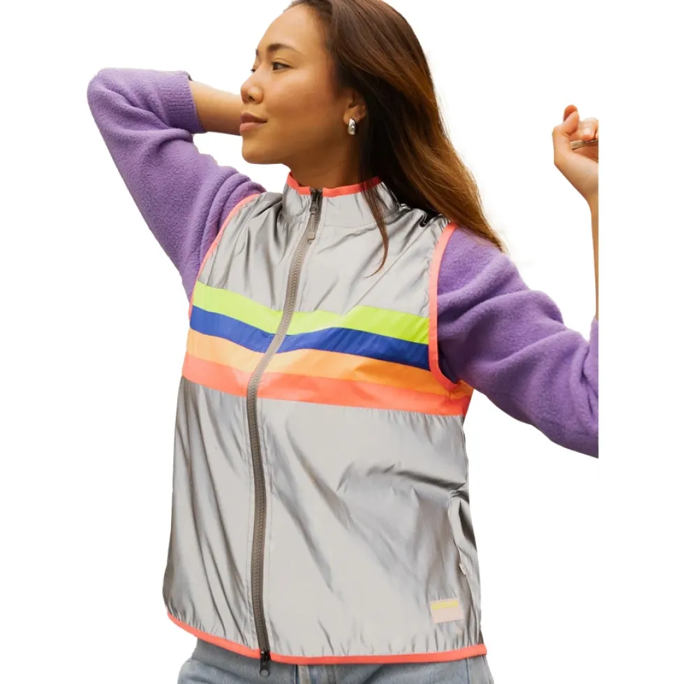 Gofluo Manhattan Bodyglower Veiligheidsvest Dames - Grey Reflective