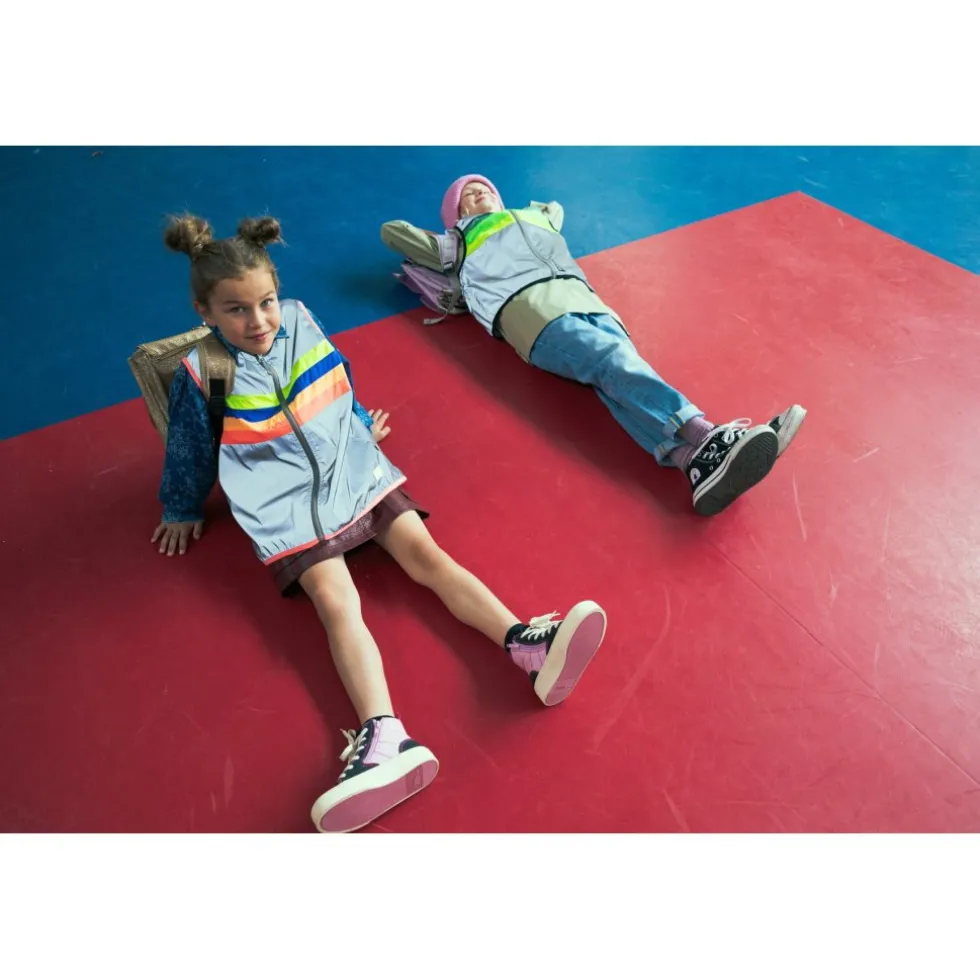 Gofluo Newyork Bodyglower Veiligheidsvest Kinder - Grey Reflective