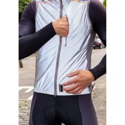 Gofluo Sean Bodyglower Veiligheidsvest - Grey reflective