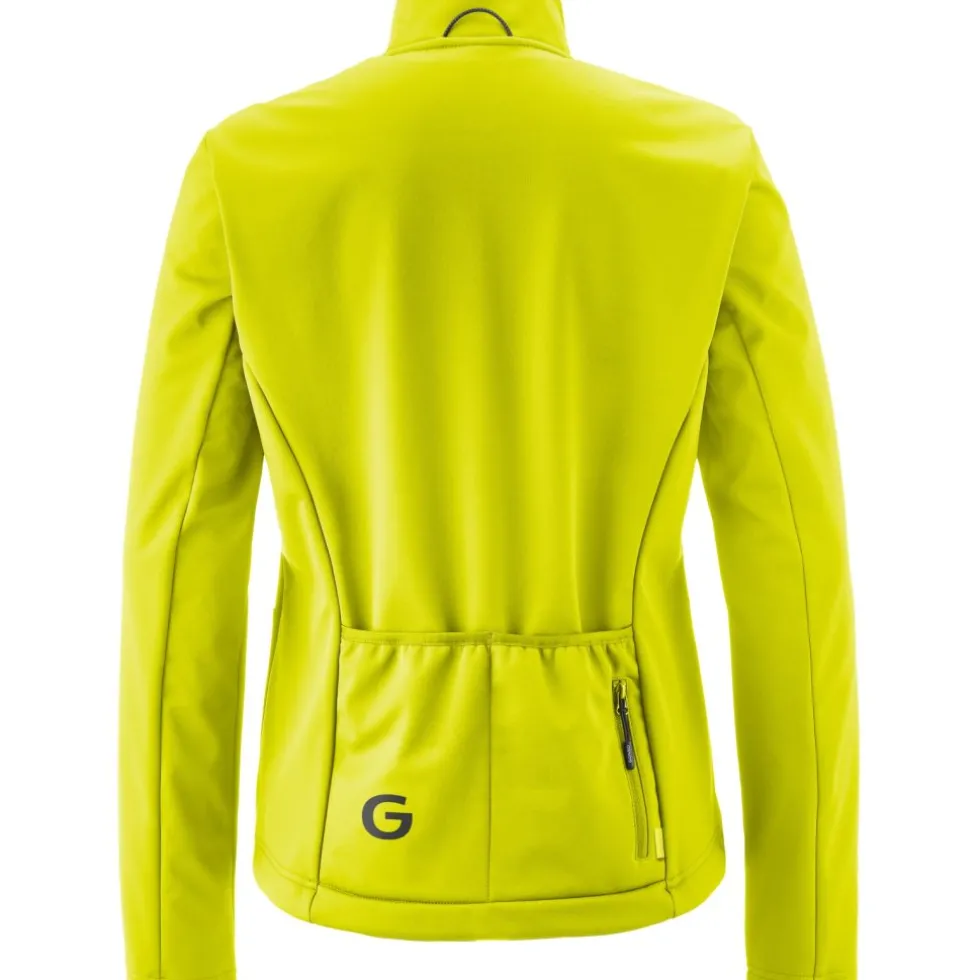 Gonso Adventure Softshell-Jas Dames - Safety Yellow