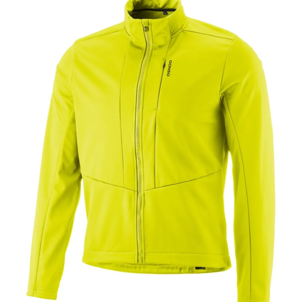 Gonso Adventure Softshell-Jas Heren - Safety Yellow