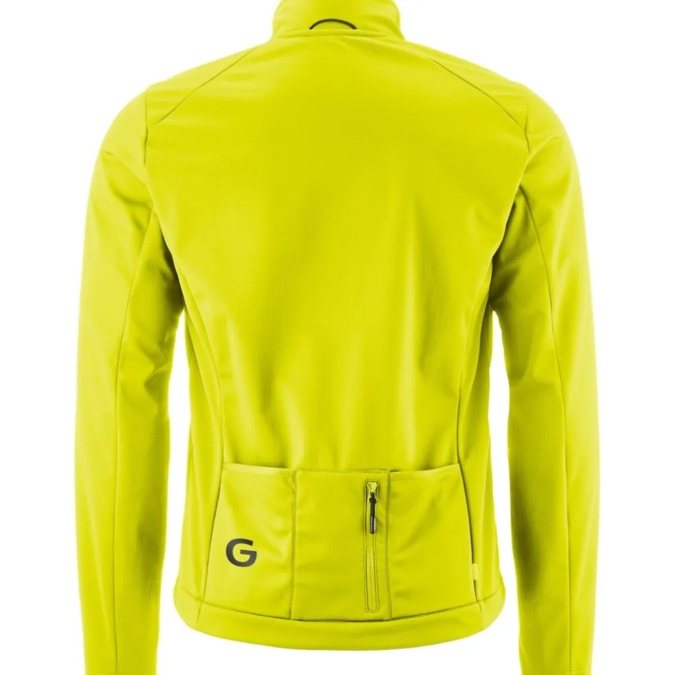 Gonso Adventure Softshell-Jas Heren - Safety Yellow