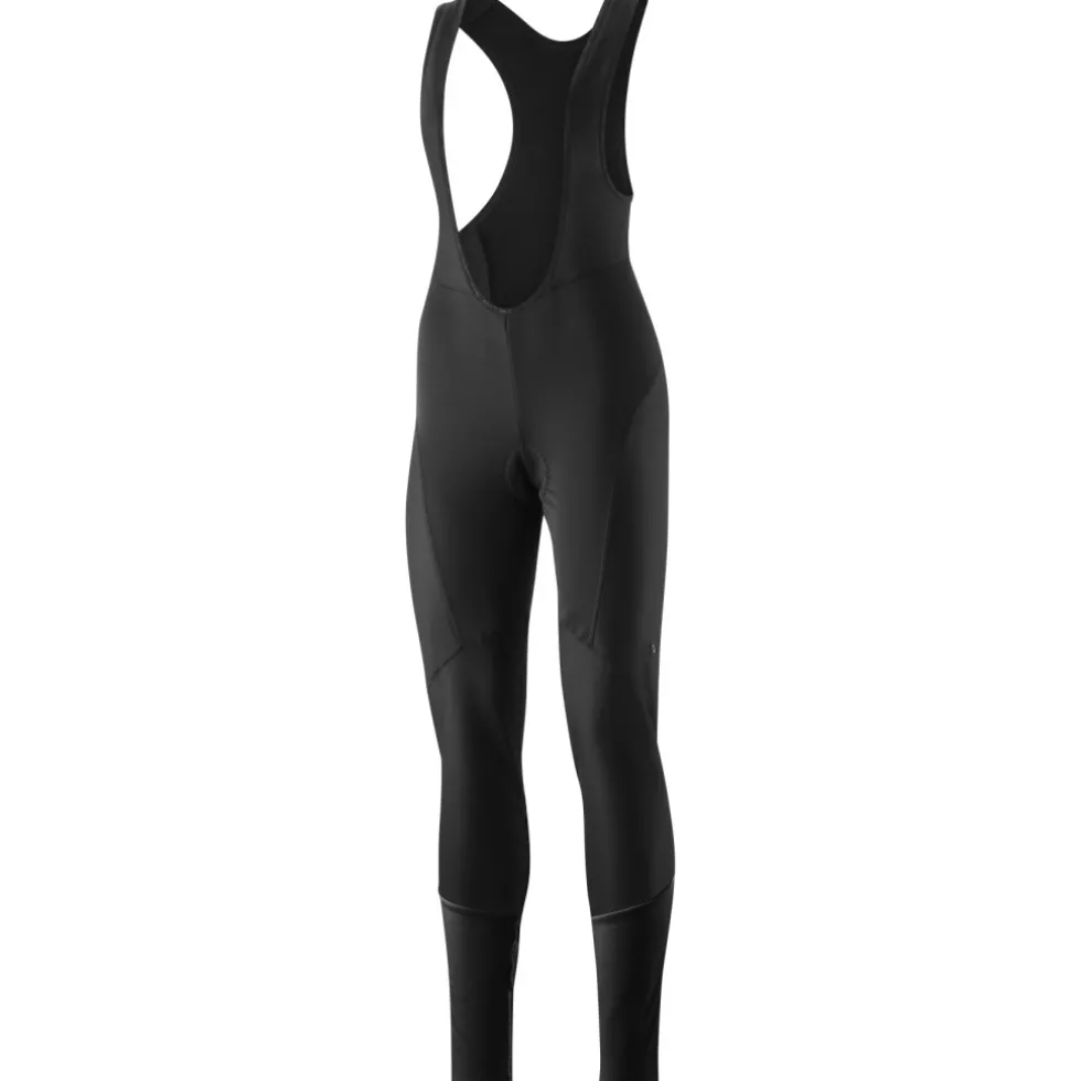 Gonso Essential Softshell Fietsbroek met Bretels Dames - Zwart