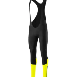 Gonso Essential Softshell Fietsbroek met Bretels Heren - Safety Yellow