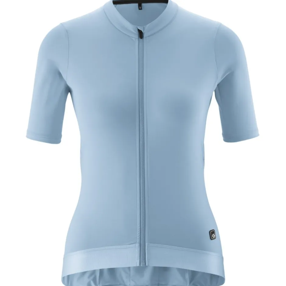 Wielershirts < Gonso Road Shirt Korte Mouwen Dames - Stormy Blue