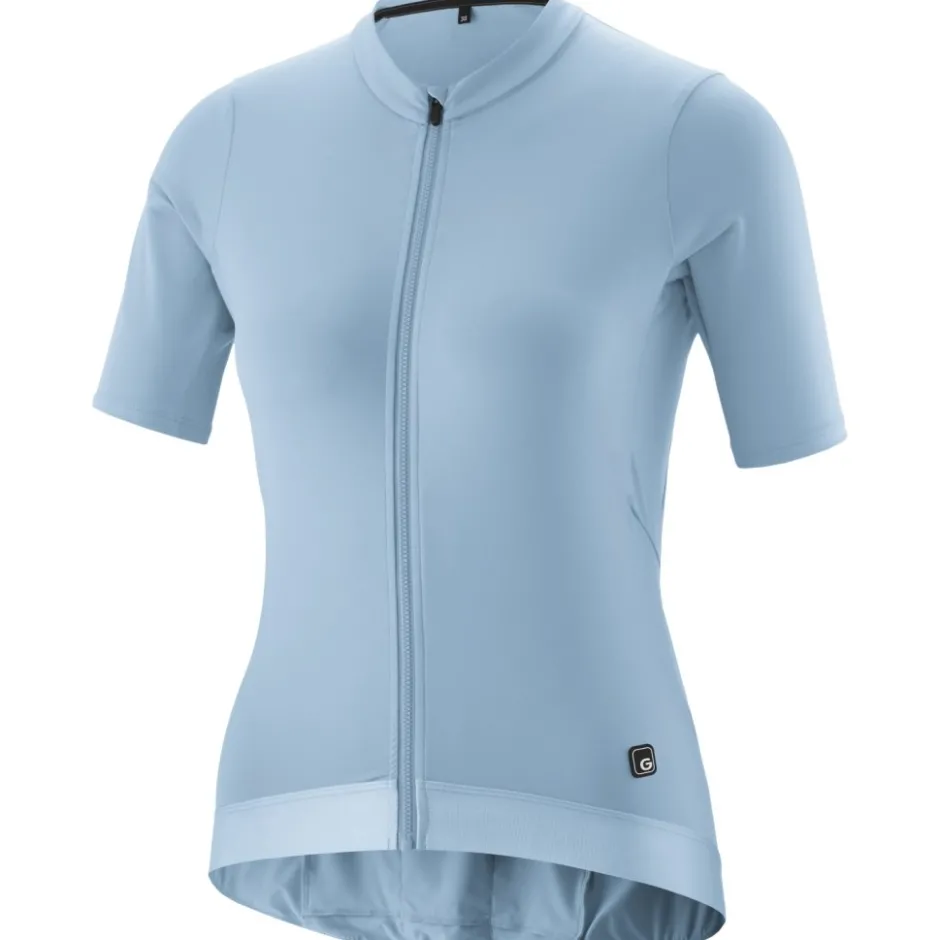 Wielershirts < Gonso Road Shirt Korte Mouwen Dames - Stormy Blue
