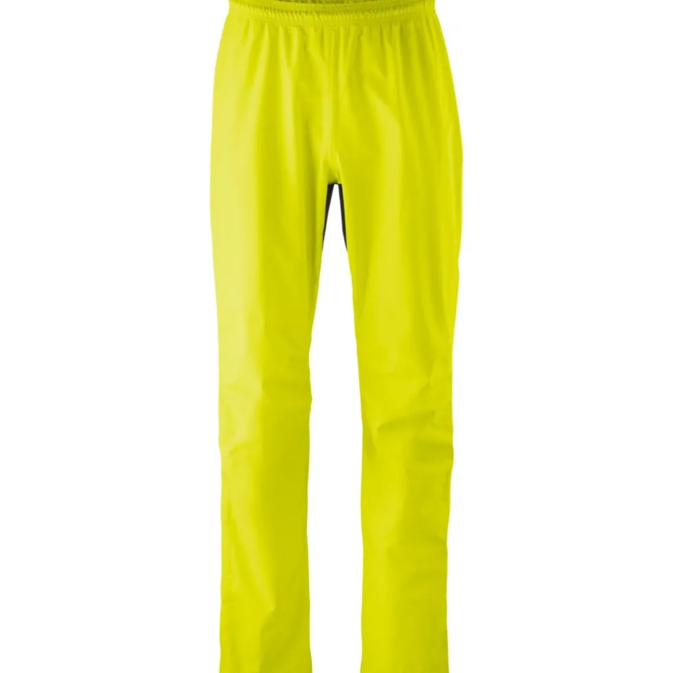 Gonso Save Pants Zip All-Weather regenbroek unisex - Safety Yellow