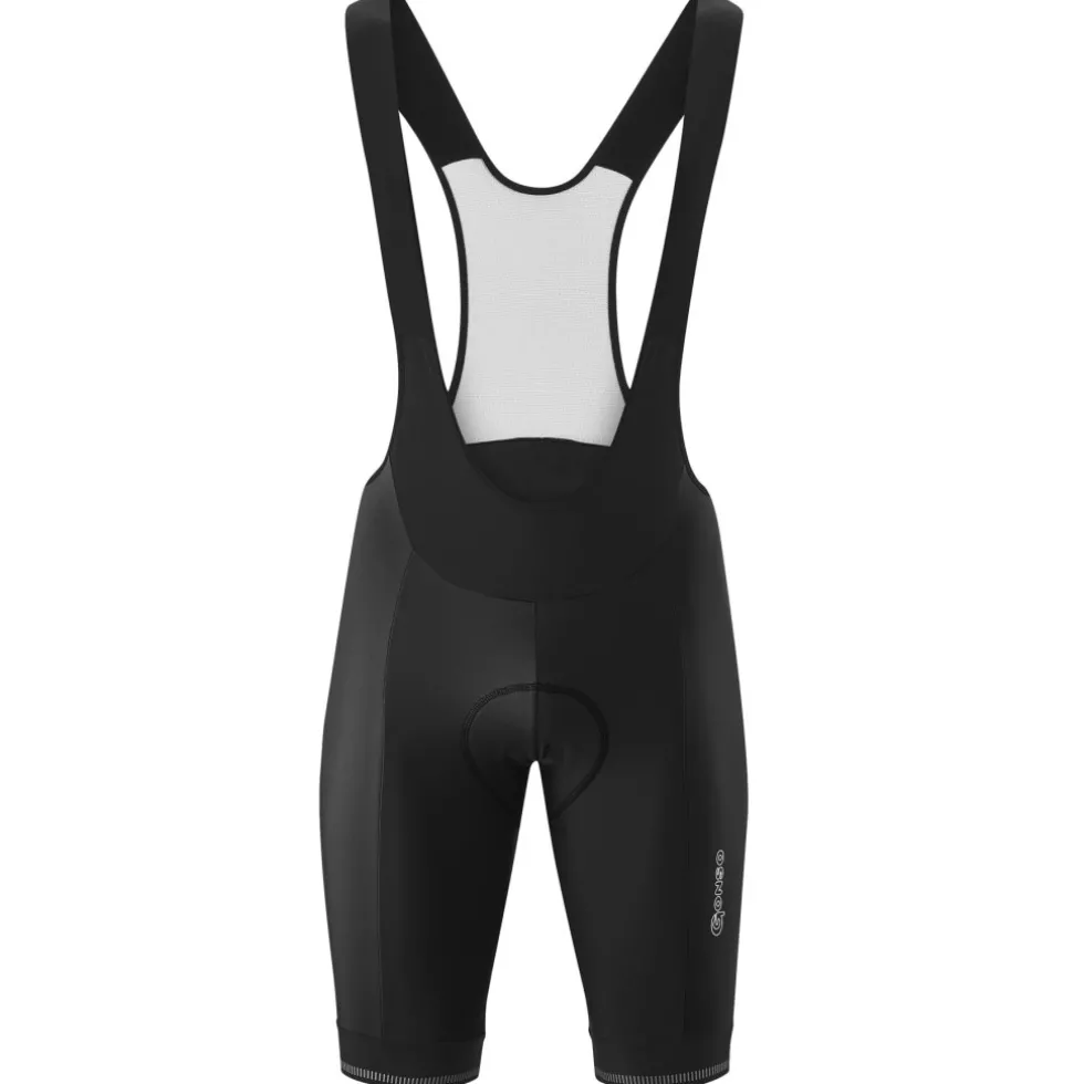 Gonso SITIVO Red Fietsshort met Bretels Heren - Zwart