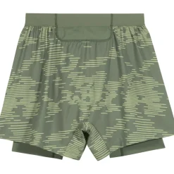 GOREWEAR Concurve 5 Inch Electro 2in1 Korte broeken Heren - crushed slate green / spring green DHDJ