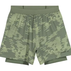 GOREWEAR Concurve 5 Inch Electro 2in1 Korte broeken Heren - crushed slate green / spring green DHDJ