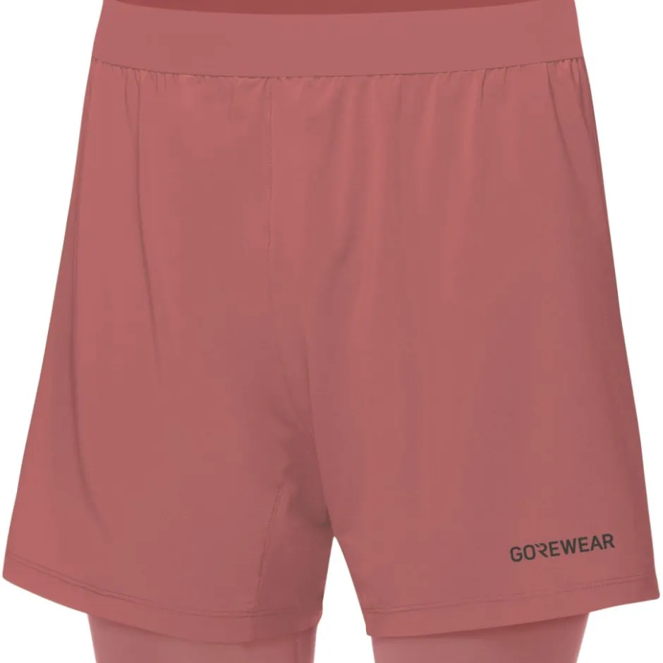 Broeken & Rokken < GOREWEAR Concurve 5 Inch 2in1 hort Heren - ab roe D00