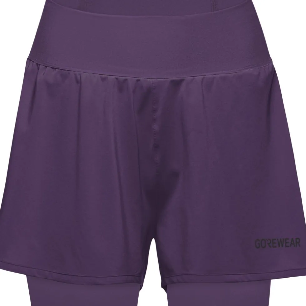GOREWEAR Concurve 3 Inch 2-in-1 short voor dames - purple indigo DE00