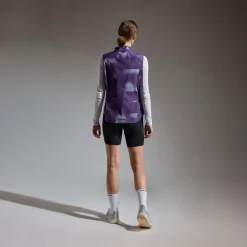 GOREWEAR Concurve Cloud Windbreaker Vest Vrouwen - mosaic purple indigo / amethyst grey DEDF