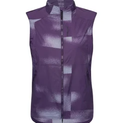GOREWEAR Concurve Cloud Windbreaker Vest Vrouwen - mosaic purple indigo / amethyst grey DEDF