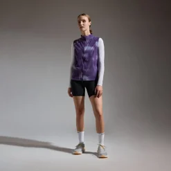 GOREWEAR Concurve Cloud Windbreaker Vest Vrouwen - mosaic purple indigo / amethyst grey DEDF