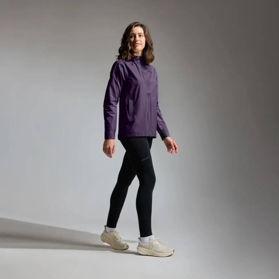 GOREWEAR Concurve Gore-Tex Logo Jas Vrouwen - purple indigo / amethyst grey DEDF