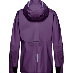 GOREWEAR Concurve Gore-Tex Logo Jas Vrouwen - purple indigo / amethyst grey DEDF