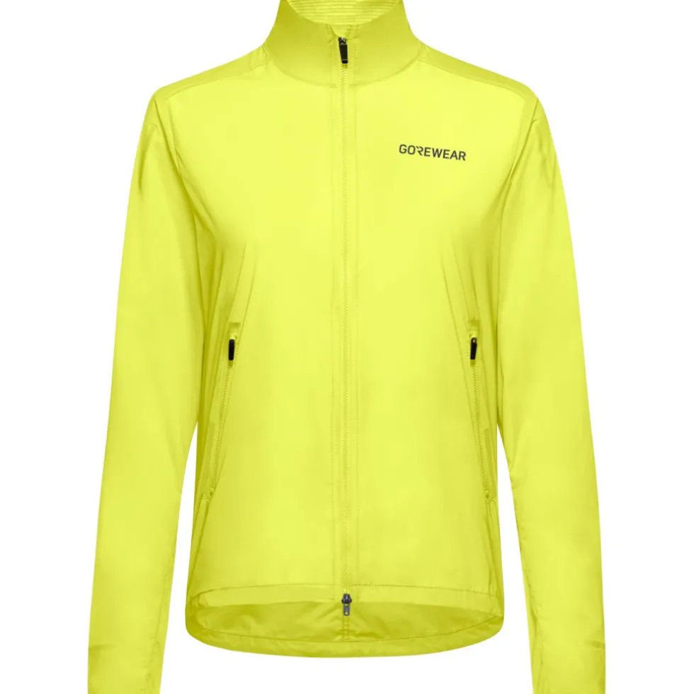 GOREWEAR Concurve Windbreaker Dames - lime yellow CB00