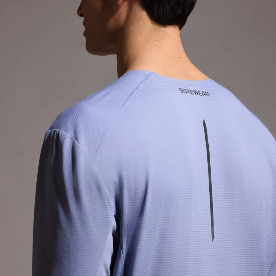 T-Shirts En Tops|T-Shirts & Tops < GOREWEAR Contet 2.0 hirt et ange ouwen Heren - aethyt grey DF00
