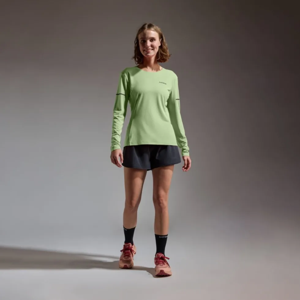 GOREWEAR Contest 2.0 Shirt met Lange Mouwen Dames - spring green DJ00