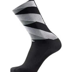 Sokken|Sokken < GOREWEAR Essential Signal Sokken Middellang - zwart / wit 9901