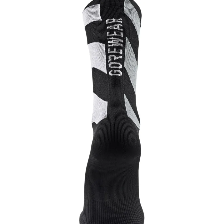 Sokken|Sokken < GOREWEAR Essential Signal Sokken Middellang - zwart / wit 9901