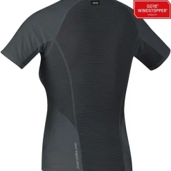 GOREWEAR GORE® WINDSTOPPER® Base Layer Shirt Dames - zwart 9900